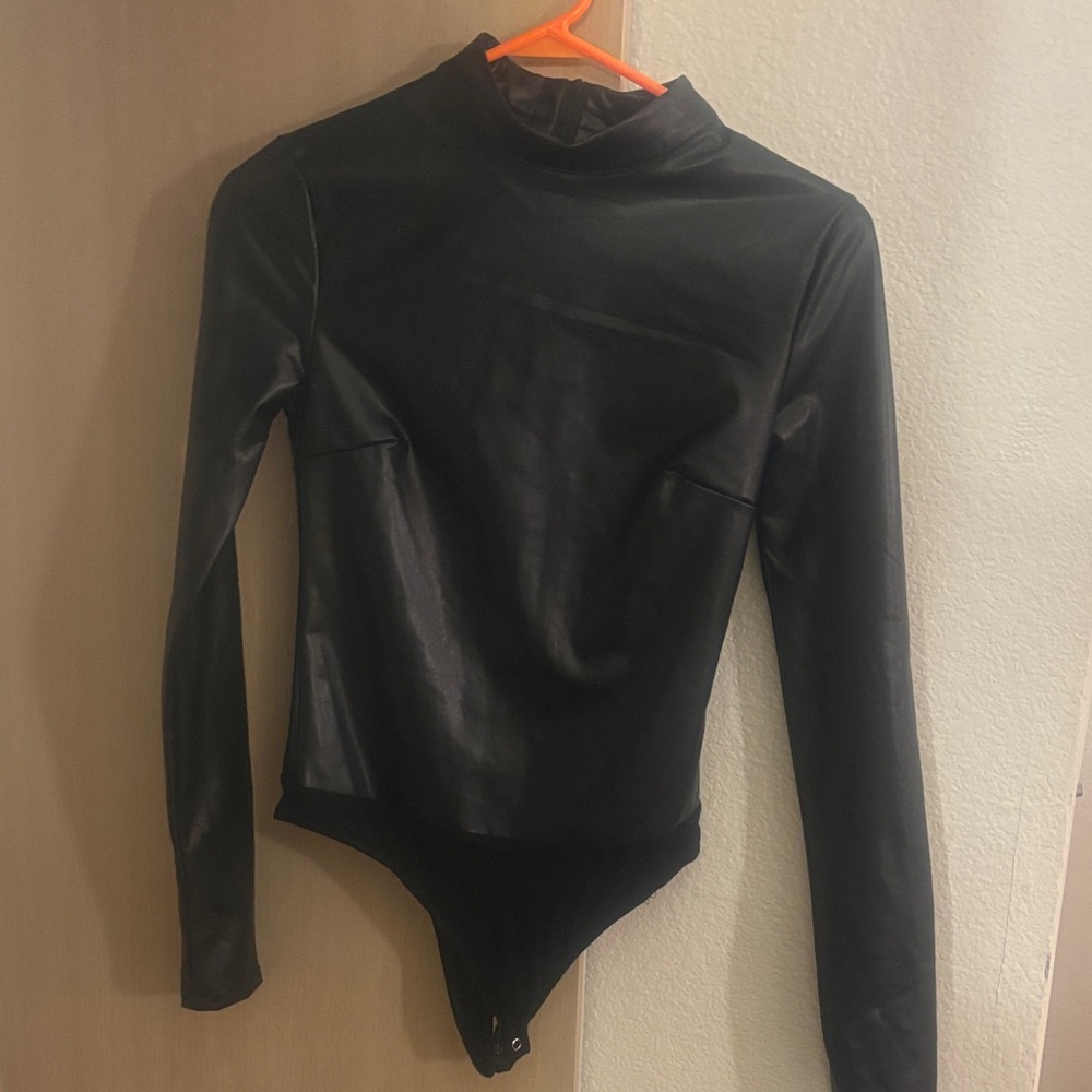 Forever 21 Black Faux Leather Jacket